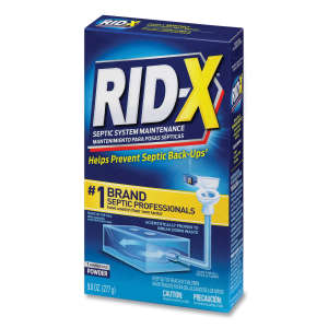 REC80306, Reckitt Benckiser, Rid-X Septic System Treatment,  9.8 oz Cartridge