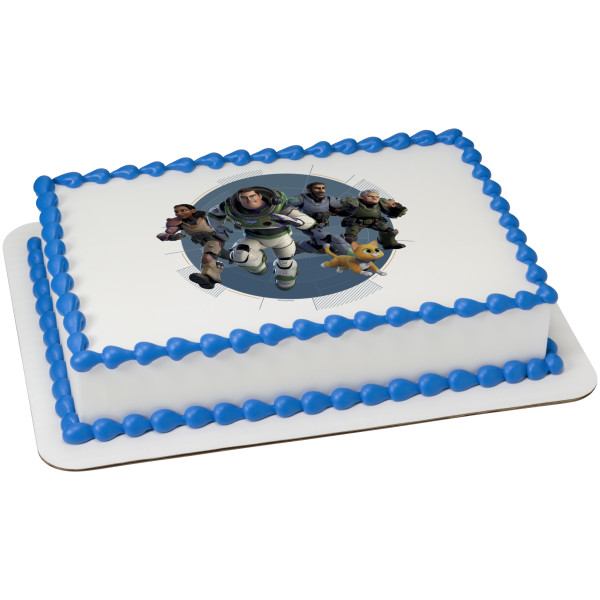 Disney and Pixar's Lightyear On a Mission PhotoCake® Edible Image®