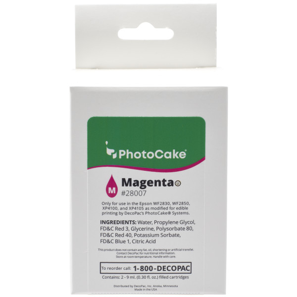 Epson "U" Series Cartridge - Magenta - Epson WF-2830U, WF-2850U, XP-4100U, XP-4105U PhotoCake® Ink