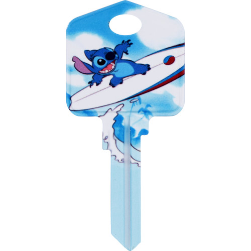 Disney Stich Surfing Key Blank Kwikset 66/97 KW1/10