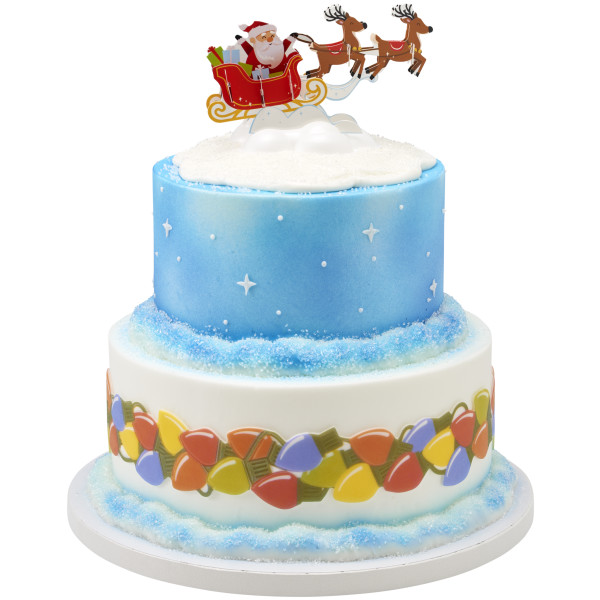 Santa's Sleigh Pop-Up Layon