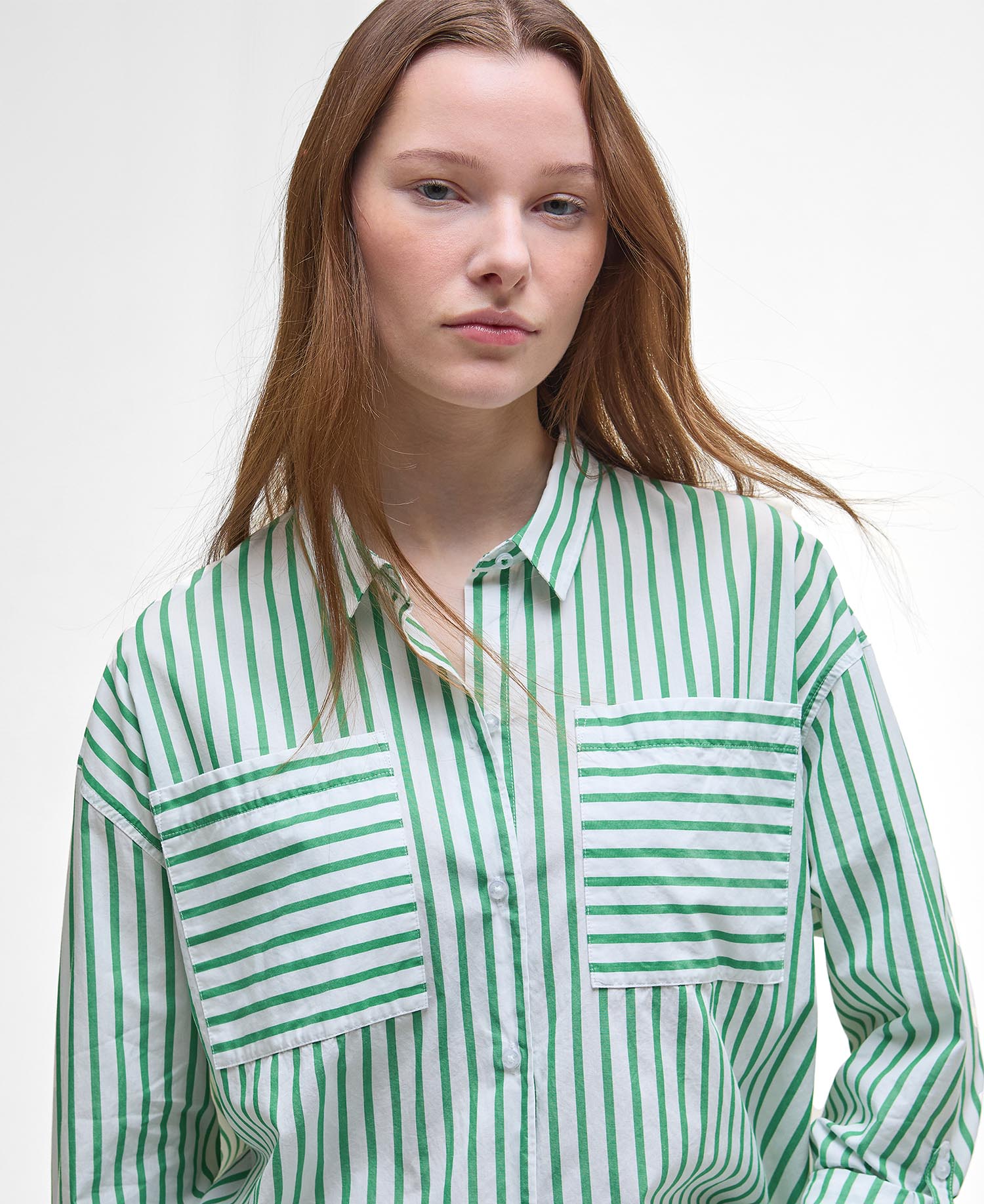 Camicia a maniche lunghe Nicola a righe dalla vestibilità rilassata image number 3