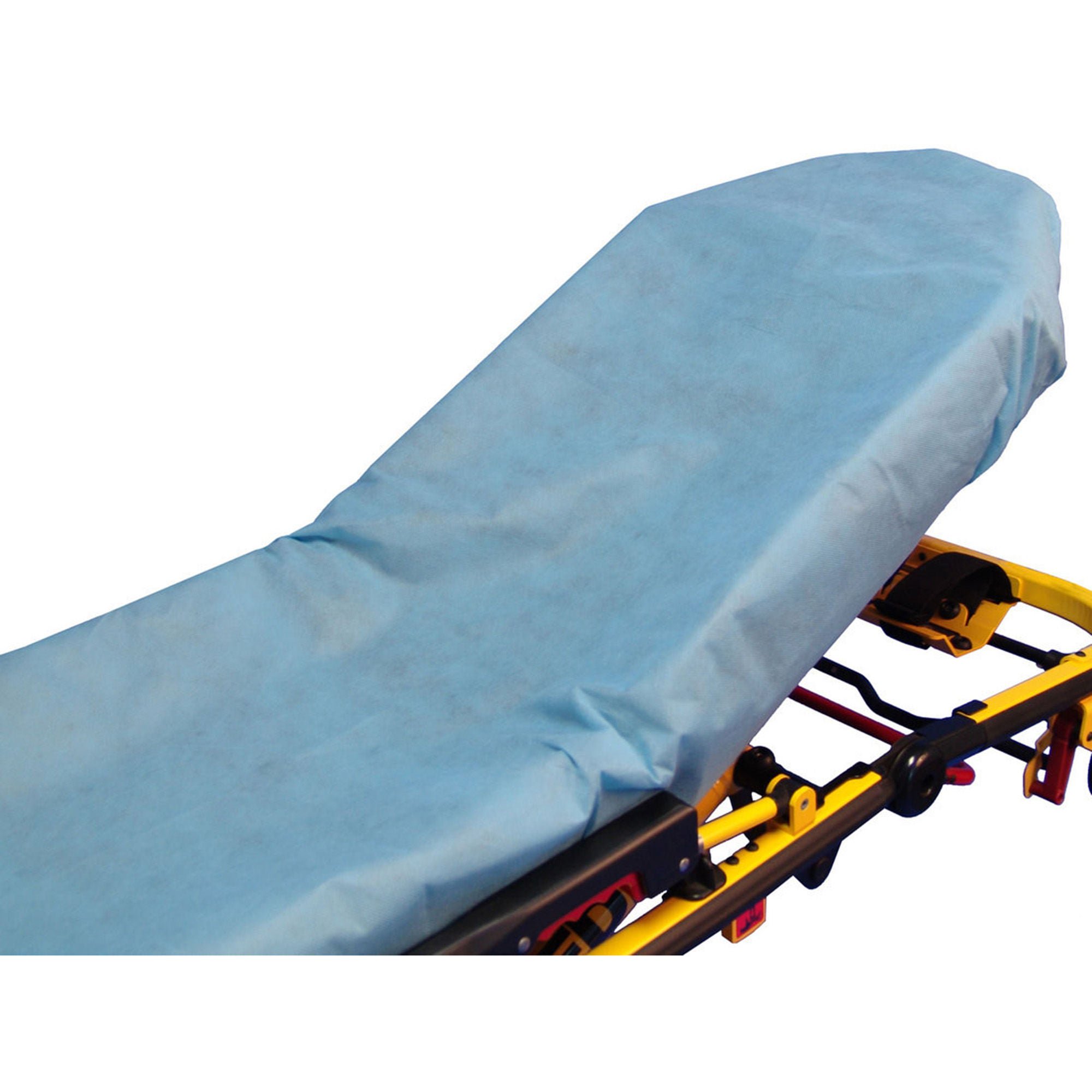 Power-Fit® Blue Fitted Stretcher Sheet, 33 x 89 Inch