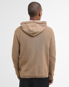 Barbour x TO KI TO Multi-Pocket Knitted Hoodie Cornstalk