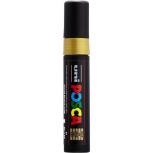 PC-17K Paint Marker, Extra Broad Tip (15 mm), Gold