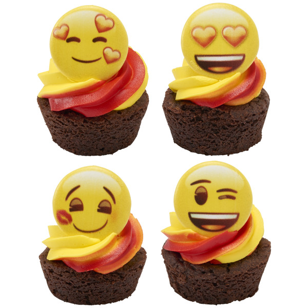 emoji™ Heart Assortment Cupcake Rings