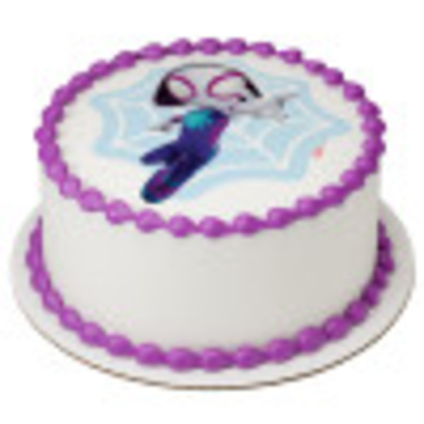 MARVEL Spidey and His Amazing Friends Ghost Spider PhotoCake® Edible Image®