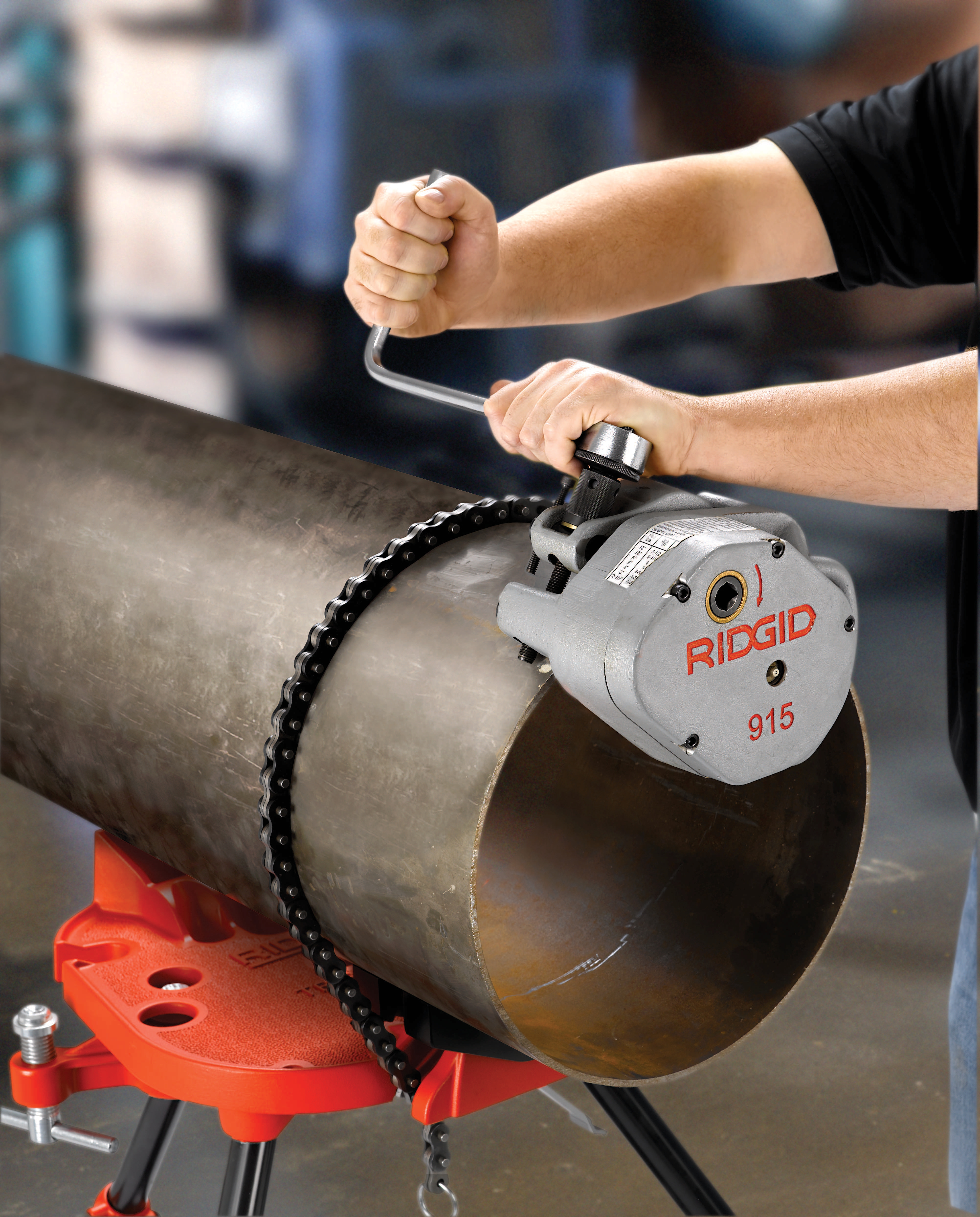 460-12 1/8" - 12" Portable TRISTAND® Chain Vise - Image 5