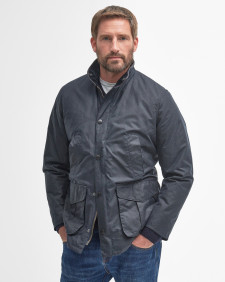 Hereford Waxed Jacket Classic Navy