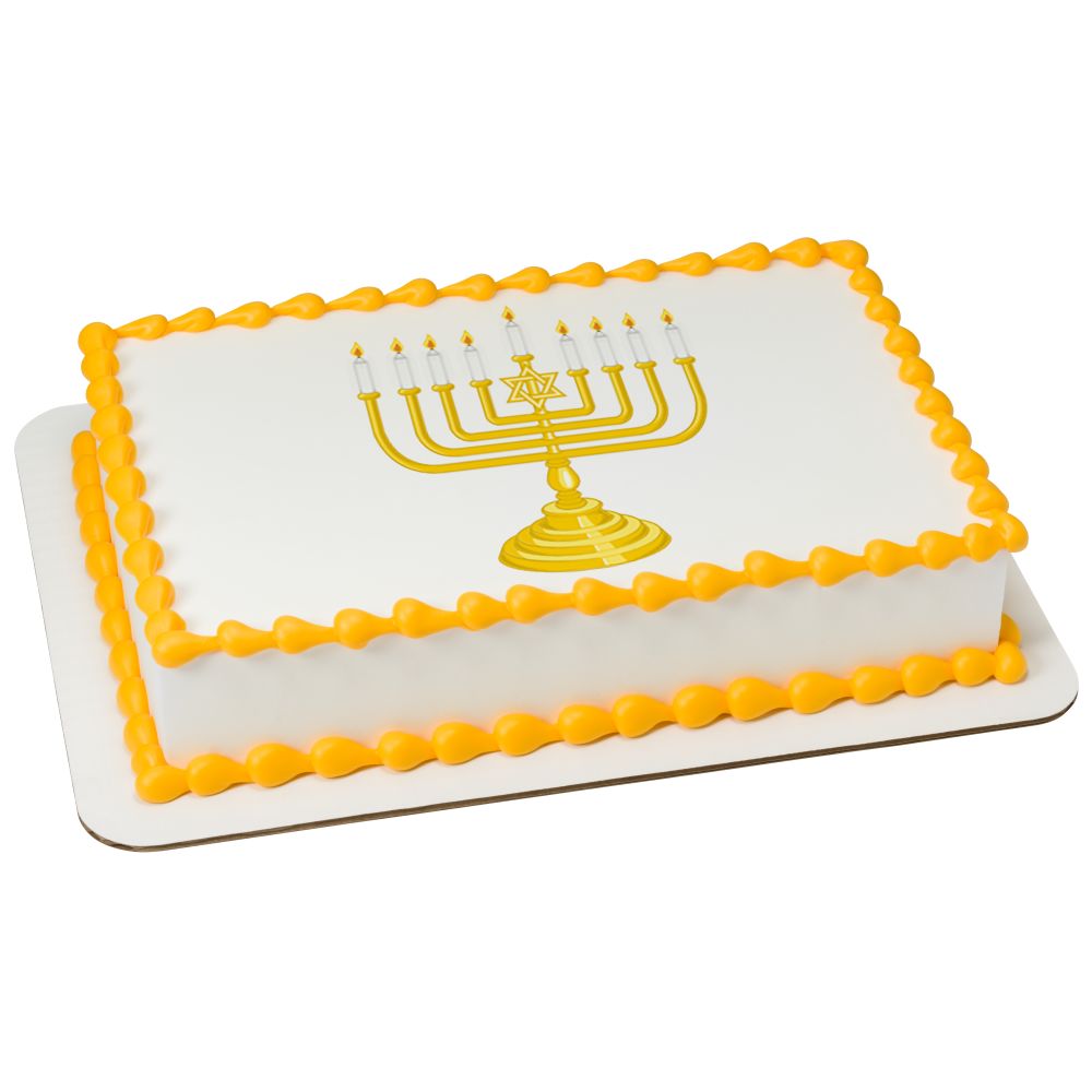 Image Cake Menorah