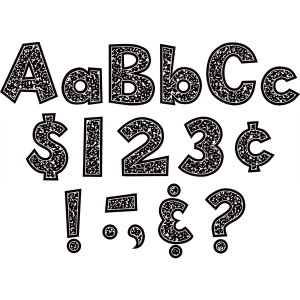 Composition 4" Fun Font Letters Combo Pack, 162 Pieces