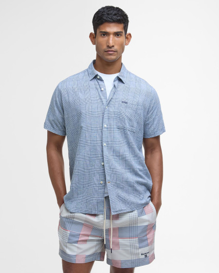 Hartland Linen-Blend Short-Sleeved Shirt