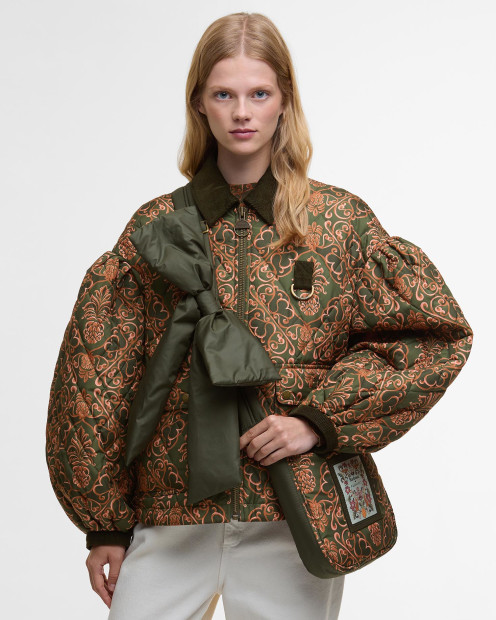 Borsa con fiocco Ana Clara Barbour FARM Rio Royal Pineapple Print