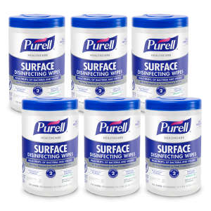 Gojo, PURELL Healthcare Surface Disinfecting Wipes  ,  110 Wipes/Container