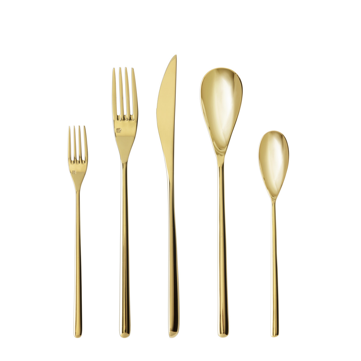 Dragonfly Gold 5pc Place Setting