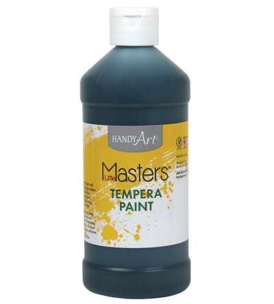 Little Masters® Tempera Paint, 16 oz., Black