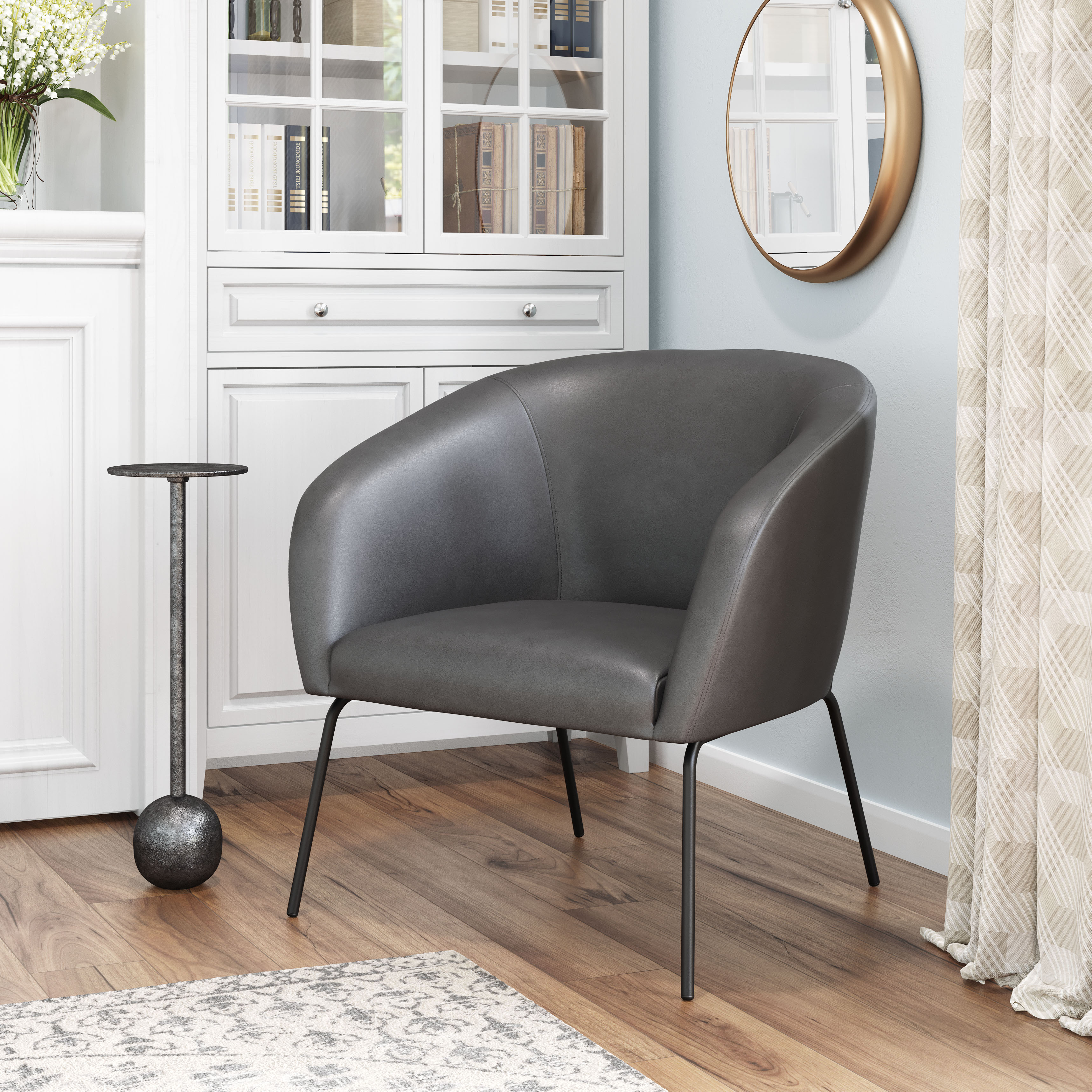 Quinten Accent Chair Vintage Gray product image