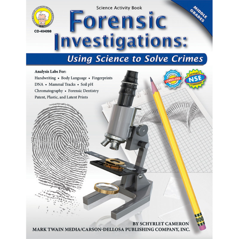 Forensic+Investigations+Resource+Book%2C+Grade+6-8%2C+Paperback