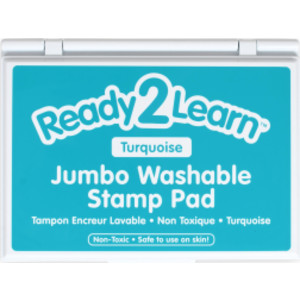 Jumbo Washable Stamp Pad - Turquoise - 6.2"L x 4.1"W