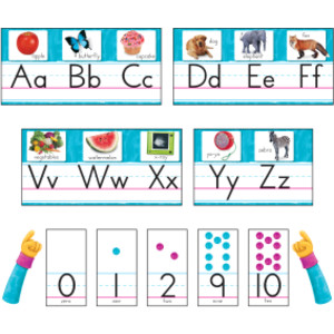 Color Harmony Photo Alphabet Bulletin Board Set