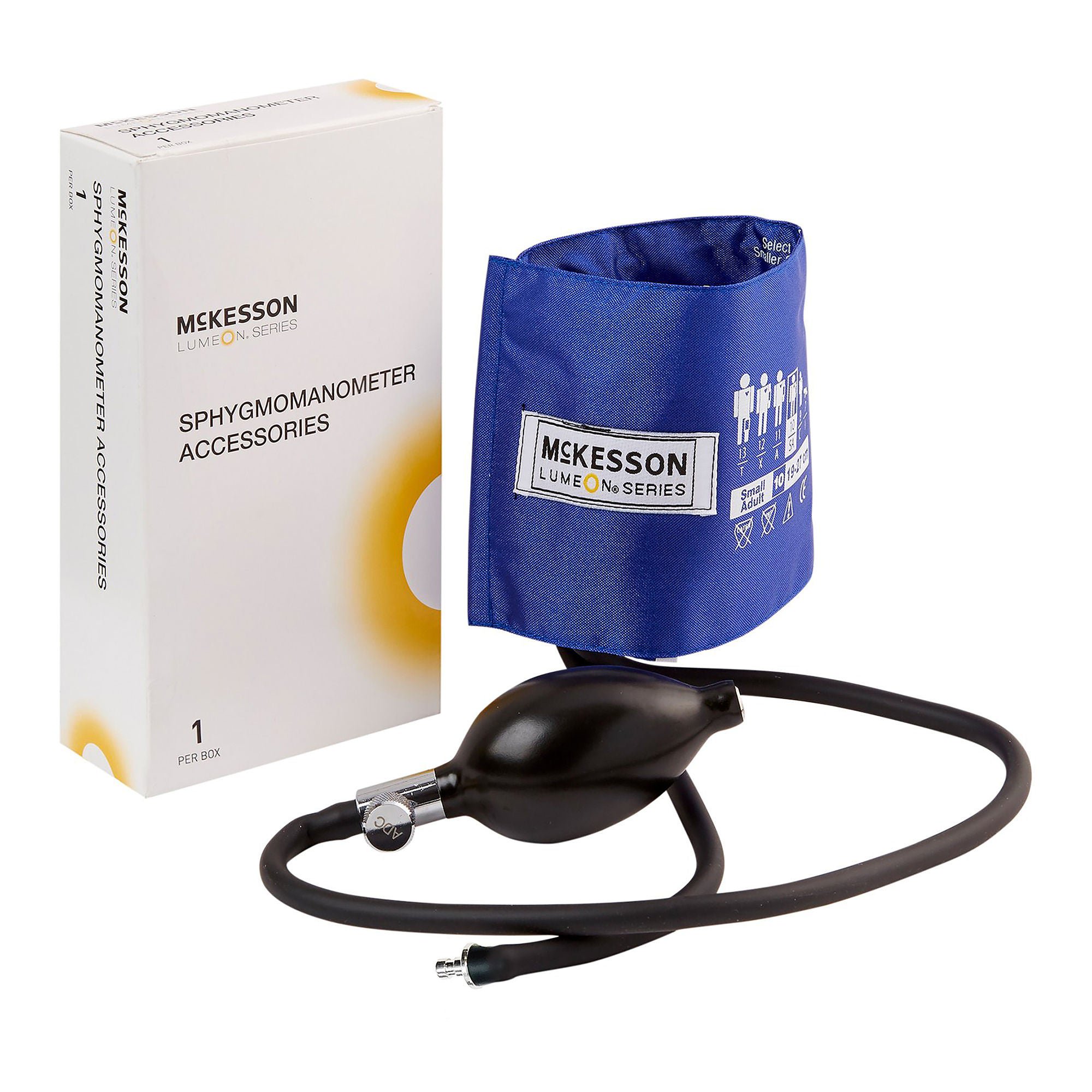 McKesson Lumeon™ Blood Pressure Bulb and Cuff, Child Arm, Small, 19 – 27 cm