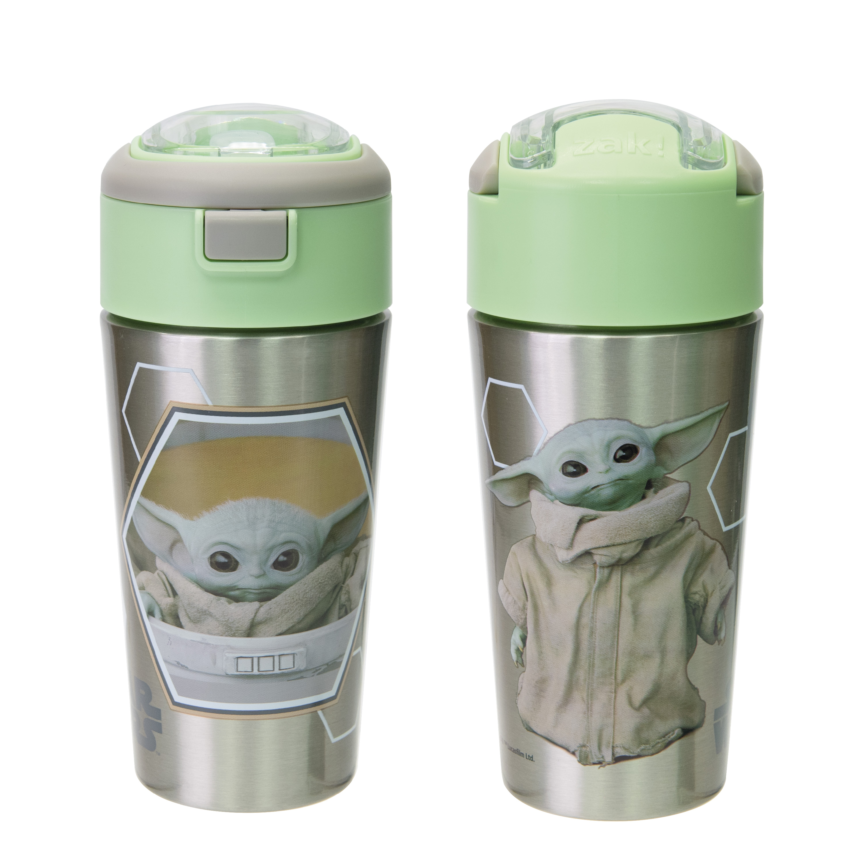Star Wars 12 ounce Vacuum Insulated Reusable Stainless Steel Water Bottle, The Mandalorian slideshow image 6 Star Wars 12 ounce Vacuum Insulated Reusable Stainless Steel Water Bottle, The Mandalorian slideshow image 6