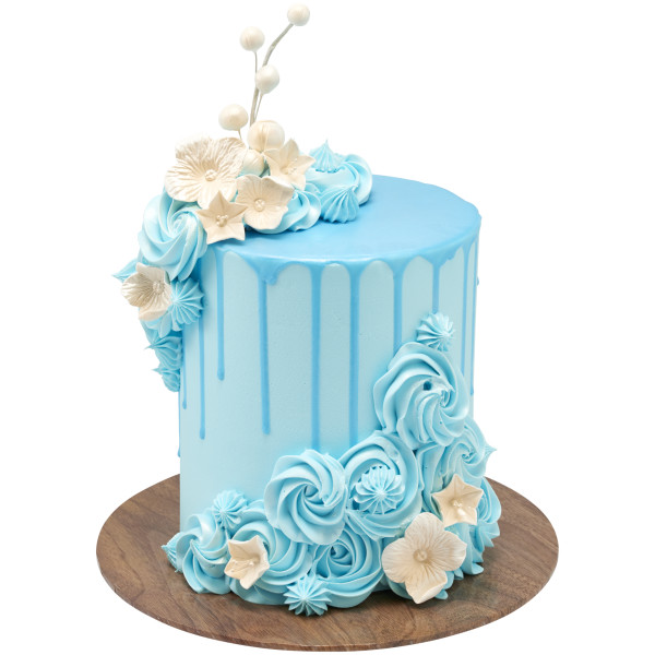 Light Blue Cake Drip