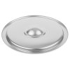 Stainless steel solid cover for 7-quart double boiler inset