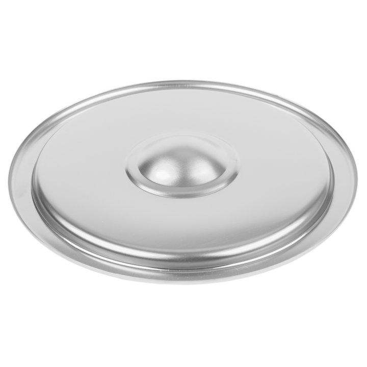 Stainless steel solid cover for 7-quart double boiler inset