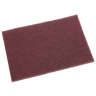 3M, Scotch-Brite, 7447 Pro Handpad, Rectangle, 6"x9", Maroon