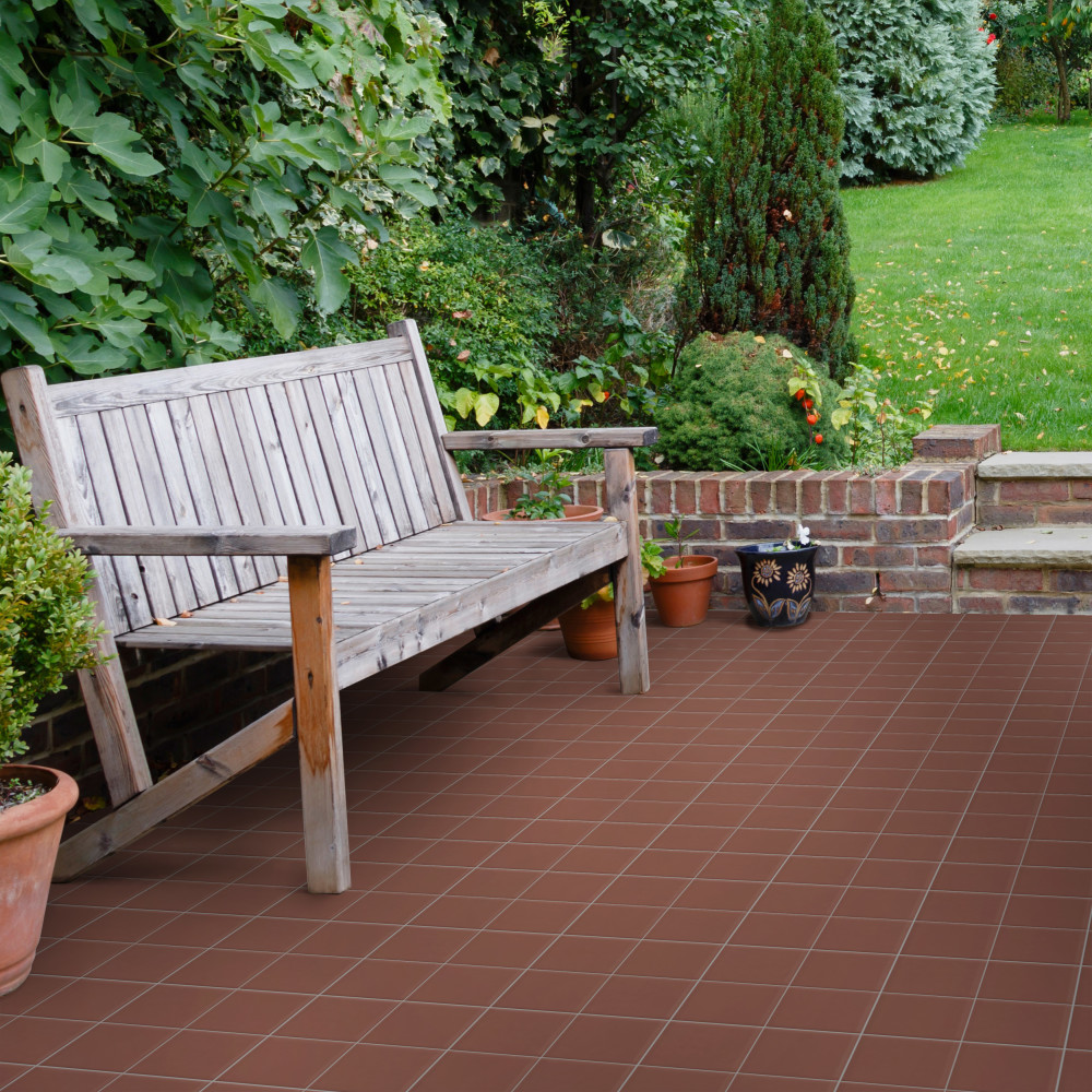 Sample – Quarry Flame Red Ceramic Floor and Wall Tile