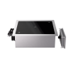 208- to 240-volt 2,900-watt single-hob drop-in induction range with programs