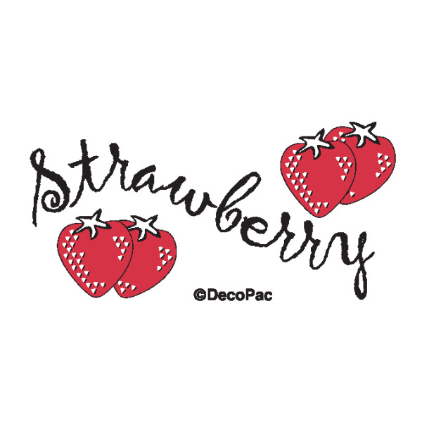 Strawberry Promotional Label