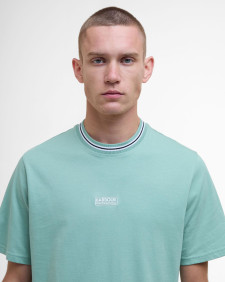 Logo Tipped T-Shirt Granite Green