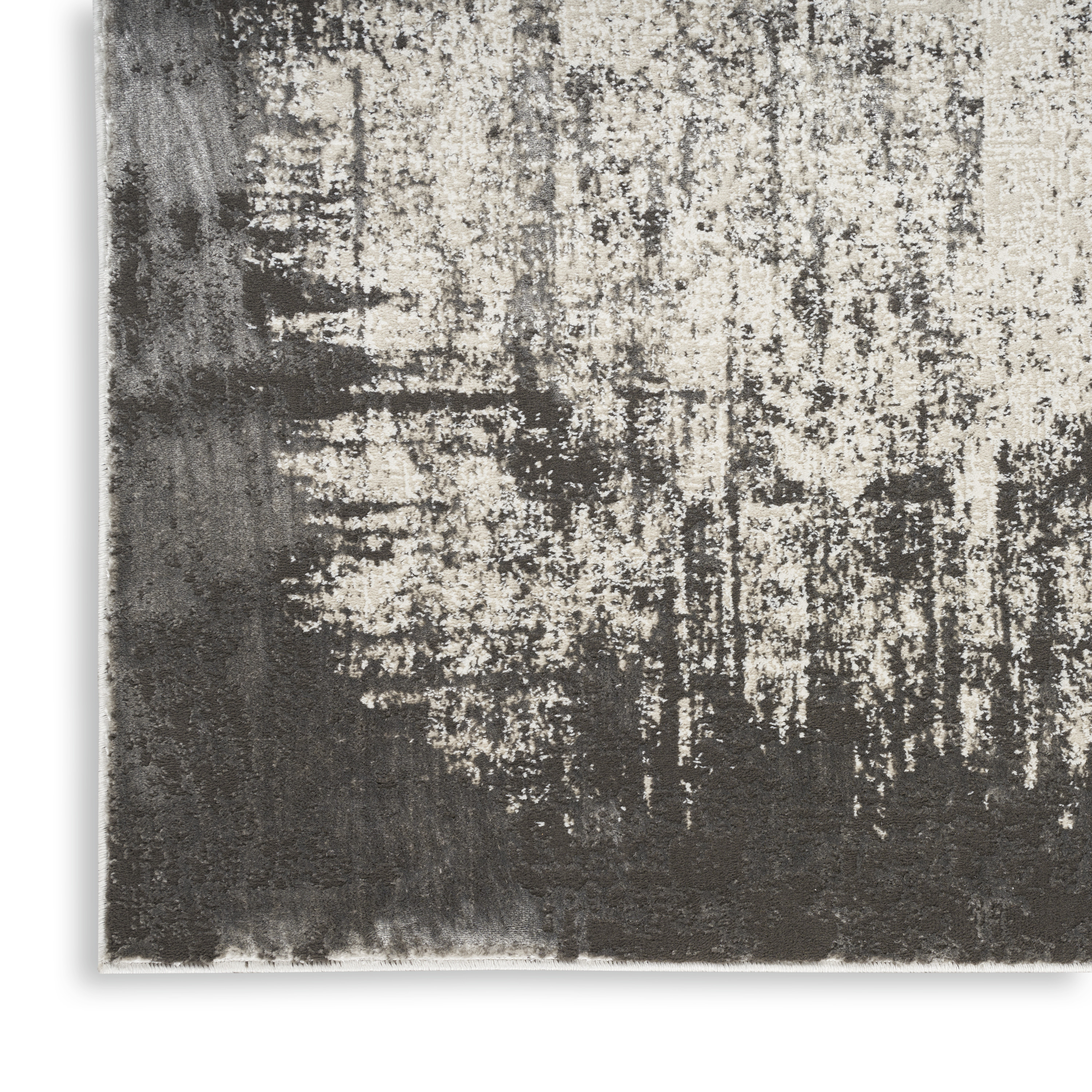 Nourison Desire 5'3" x 7'3" Grey Ivory Modern Indoor Rug