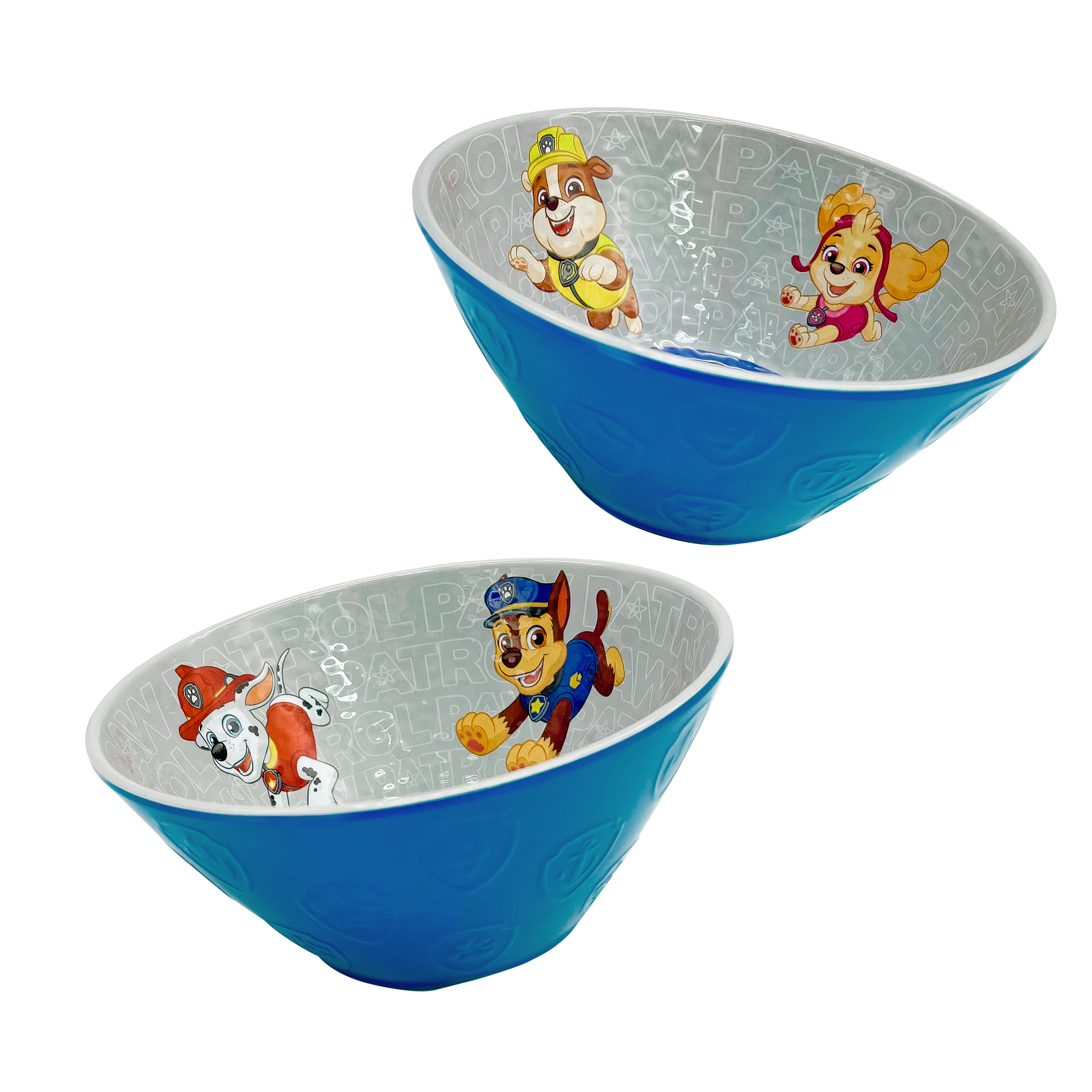 Paw patrol Kids 9-inch Plate and 6-inch Bowl Set, Chase, Skye and Friends, 2-piece set slideshow image 5