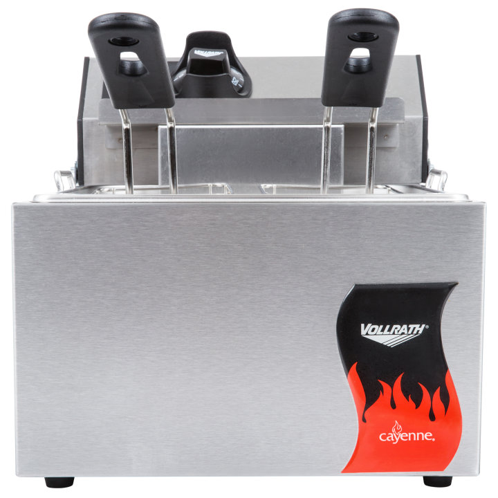 120-volt 10-lb standard-duty Cayenne® countertop deep fryer