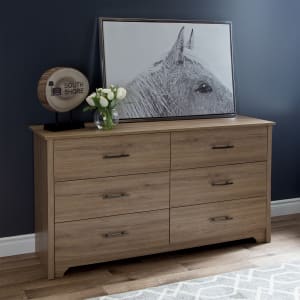 Fusion - Bureau double 6 tiroirs Fusion - Bureau double 6 tiroirs