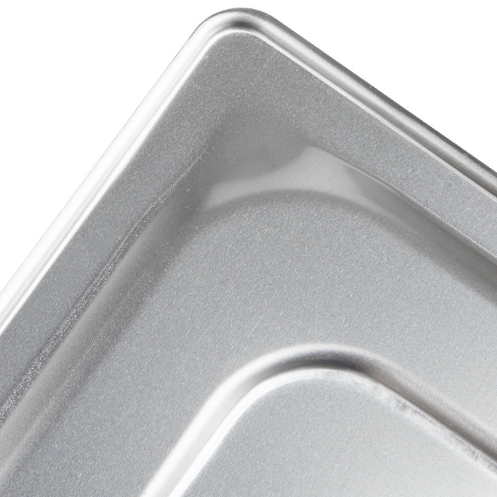 Half-size Super Pan 3® slotted stainless steel cover