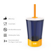 Zak Hydration 16 ounce Mighty Mug Tumbler with Straw, Navy slideshow image 4 Zak Hydration 16 ounce Mighty Mug Tumbler with Straw, Navy slideshow image 4