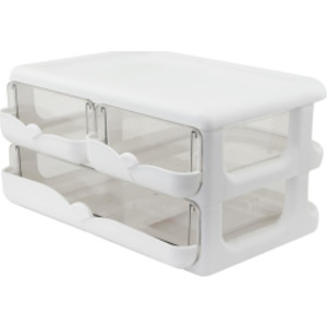 3-Drawer Desktop & Craft Organizer, White