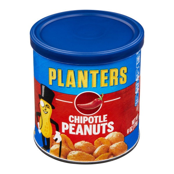 PLANTERS(r) Peanuts Chipotle 8/6oz . C1C1 - Front Center In Package (Hi Res)