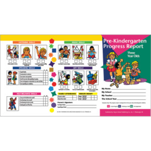 Pre-Kindergarten Progress Report (3 year olds), Pack of 10