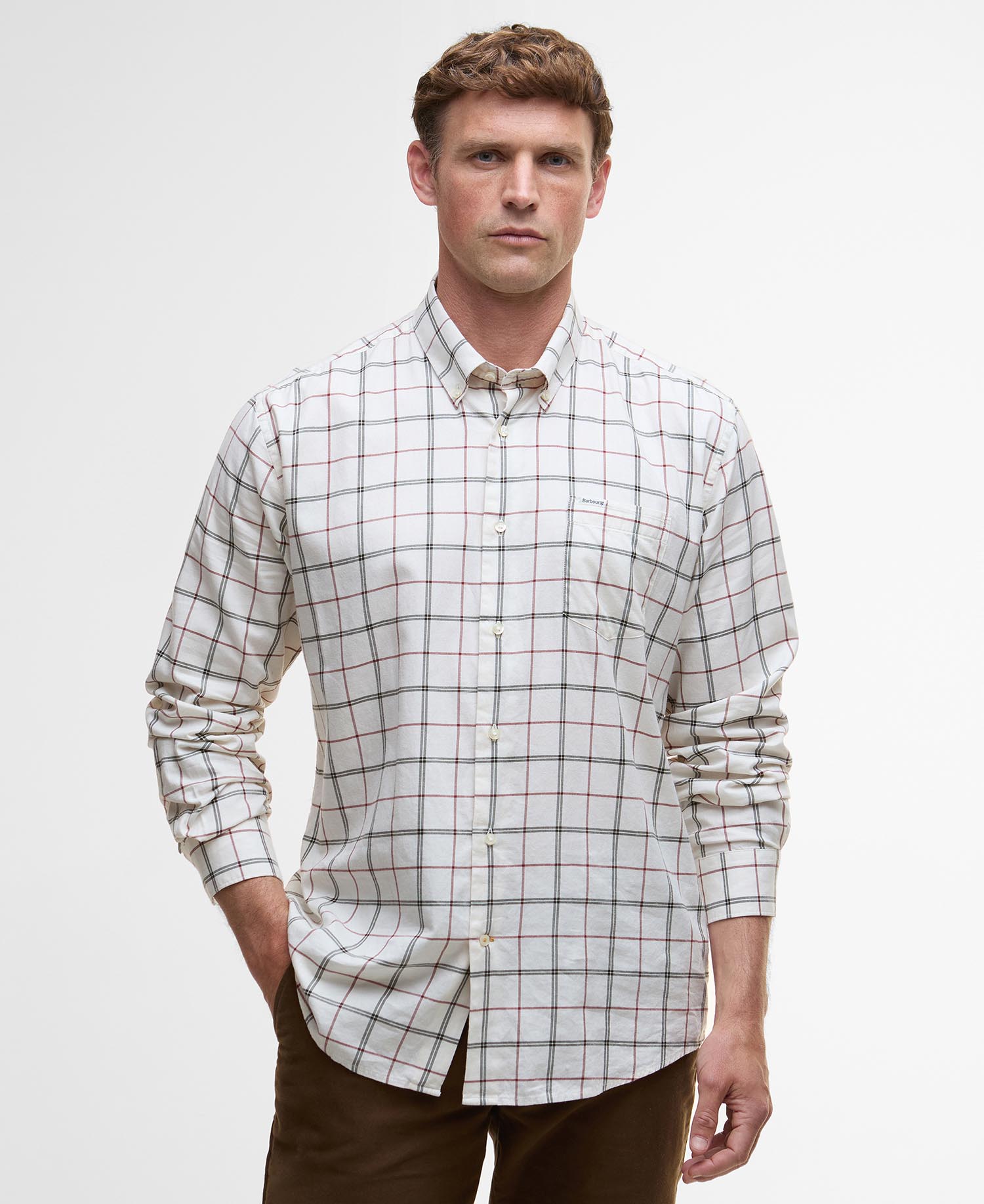 Camicia Deepfell a maniche lunghe con vestibilità regular image number 0