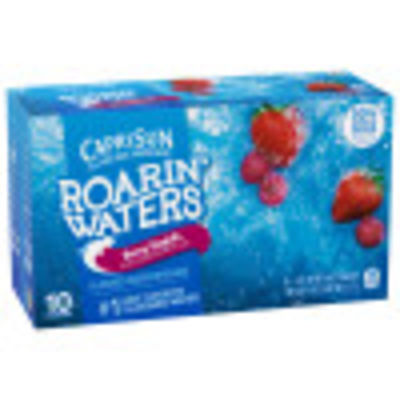 Capri Sun Roarin' Waters Berry Rapids Flavored Water Beverage, 10 ct Box, 6 fl oz Pouches