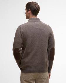 Maglione con zip Patch 