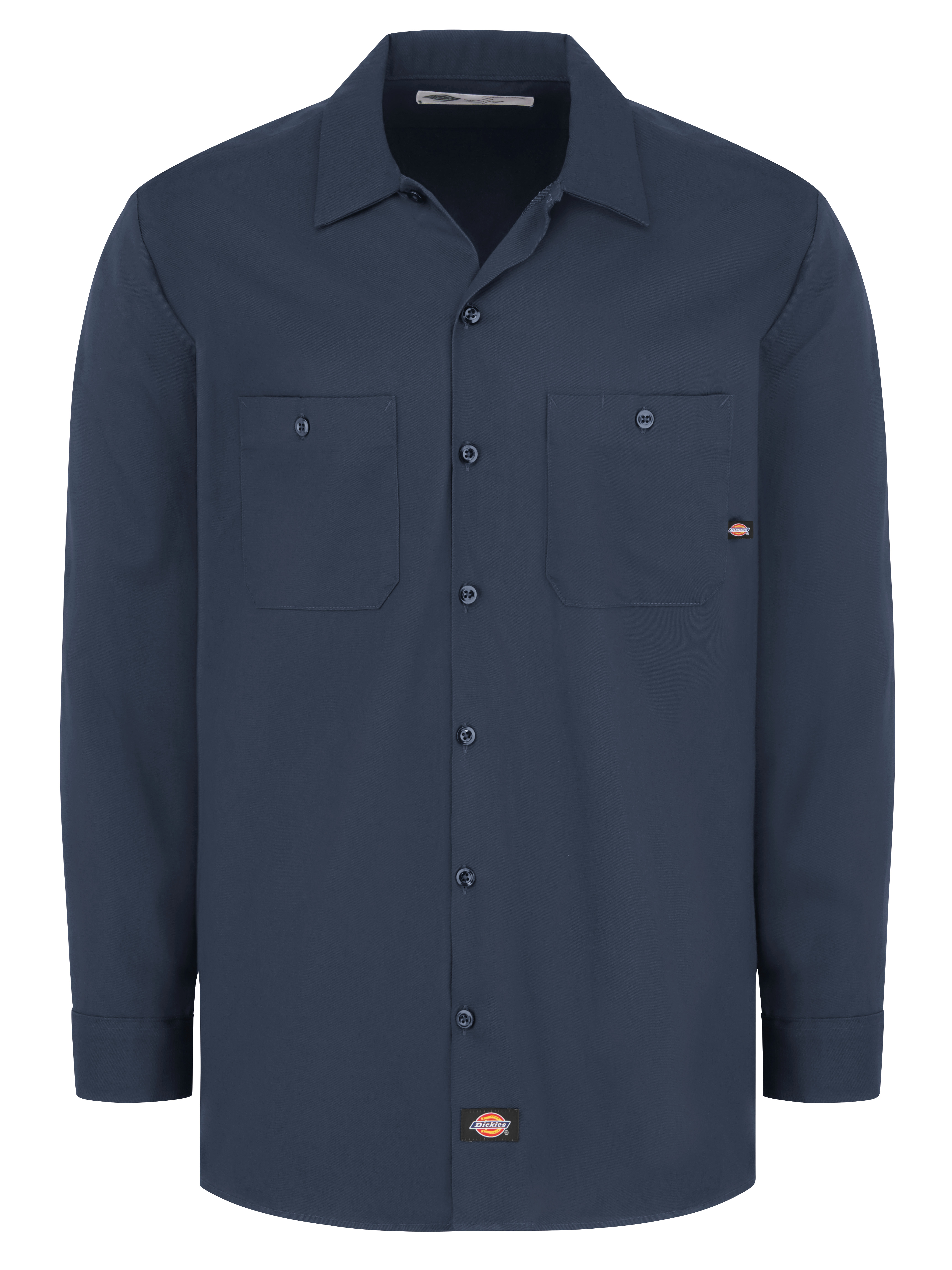 Men‘s Industrial Cotton Long-Sleeve Work Shirt-Dickies