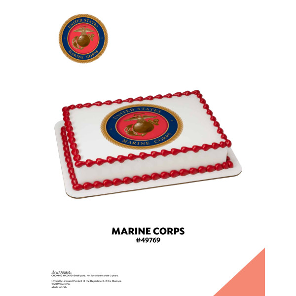 United States Marine Corps Edible Image® The Magic of Cakes® Page