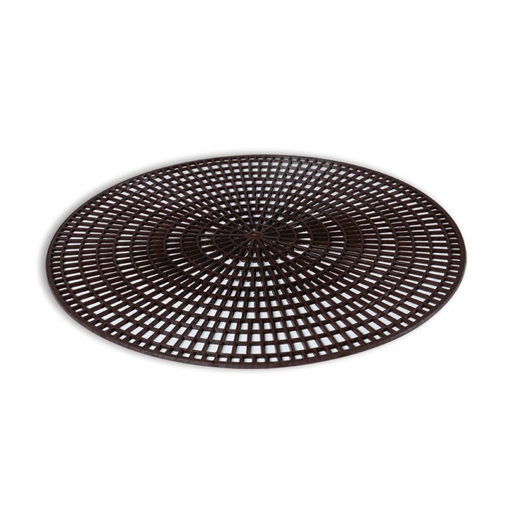 Tapis antidérapant noire de 31.8 cm