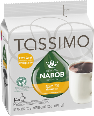 TASSIMO NABOB BREAKFAST BLEND